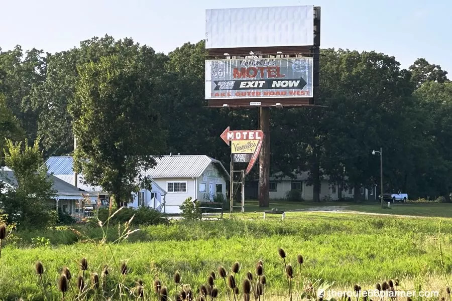 Vernelle's Motel on US Hwy 66