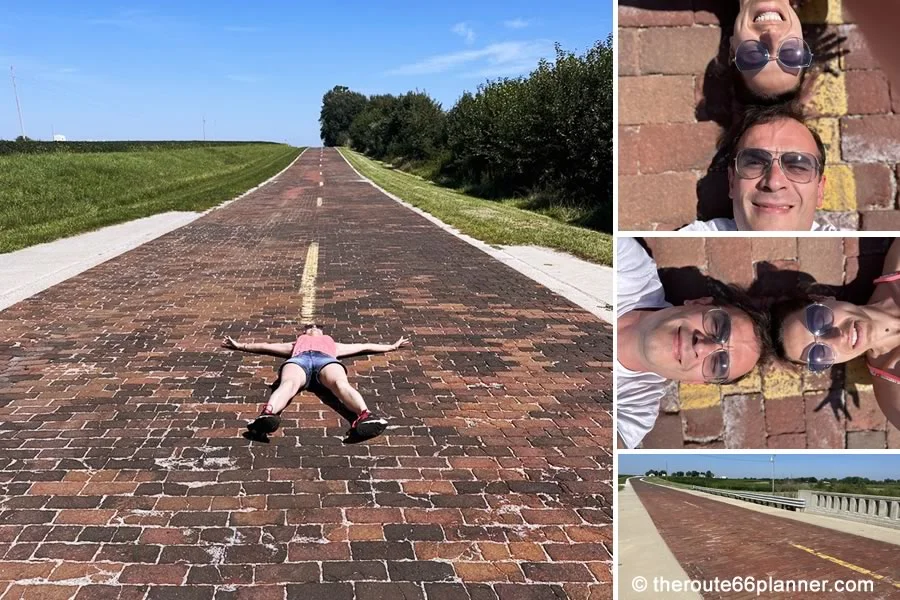 Illinois Brick Road Curve pics