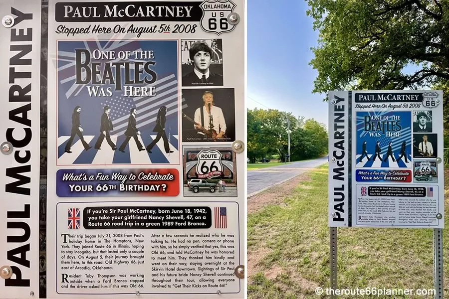 Paul McCartney Sign