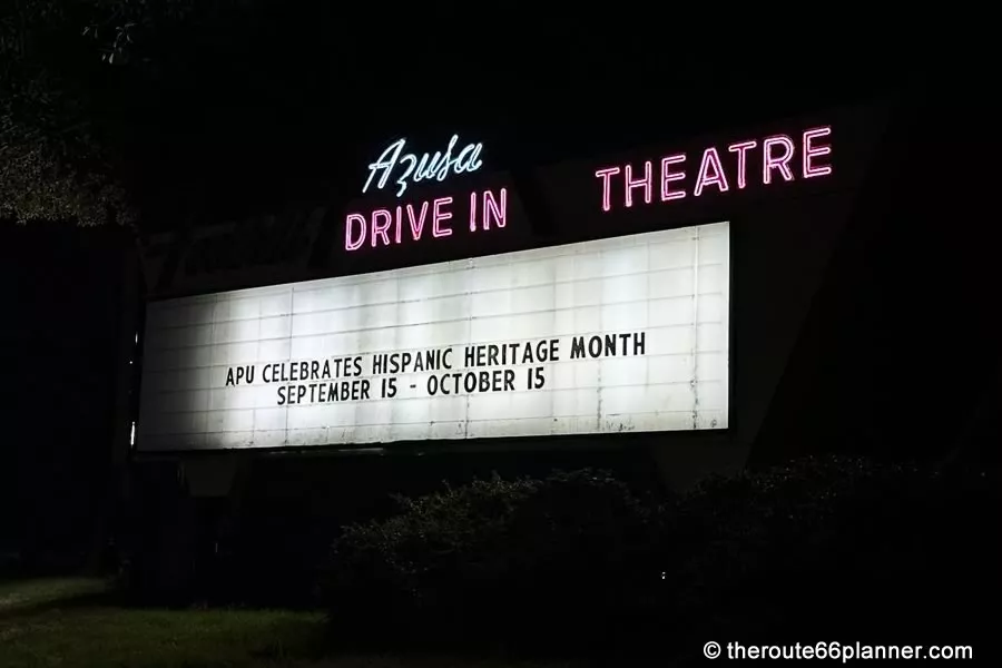 Foothill Drive In Sign