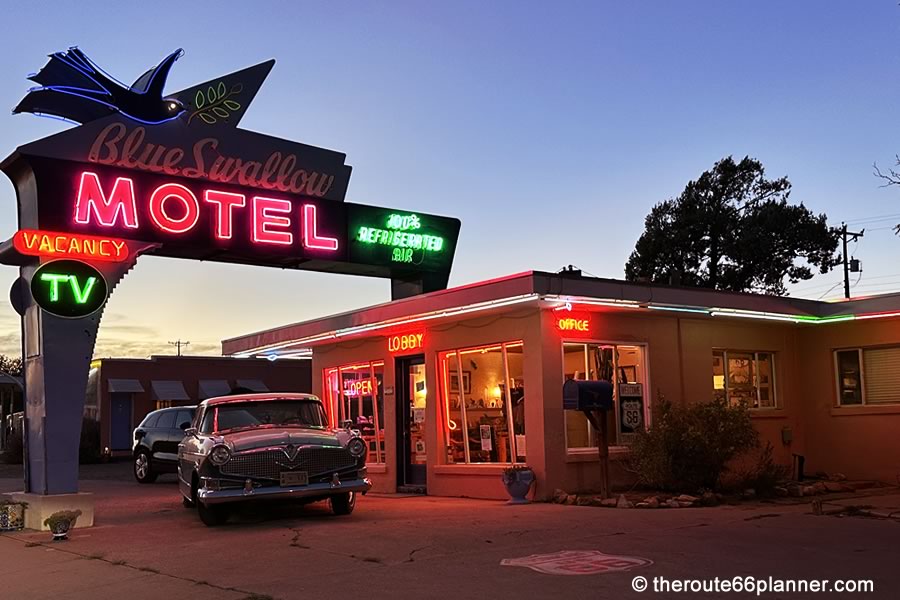 Blue Swallow Motel New Mexico Route 66